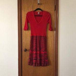 Missoni small red dress